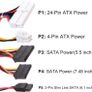 Dell Desktop  240W Power Supply Unit Compatible with Dell OptiPlex 790 7010 390 960 990 3010 9010 SFF H240AS-00 H240AS-01 H240ES-00 D240ES-00 AC240ES-00 L240AS-00 PH3C2 Image 2
