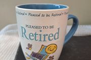 History Herald Pleased to be Retired Stoneware Mug