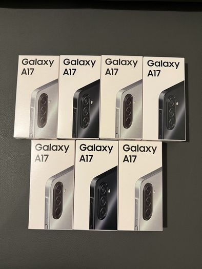 Samsung A17,128GB (IRISH /EU Stock) Brand New Sealed 1 year Samsung Warranty RECEIPT