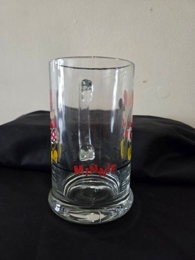 Disneyland Paris Minnie Mouse Glass Tankard