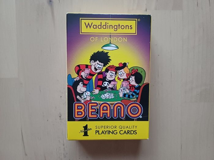 Beano Comic Waddington's Playing Cards (Poker Rummy Solitaire Hearts Cribbage BRAND NEW)