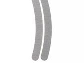 15pcs - Nail Files Double Sided 100/180 Grit - CURVED