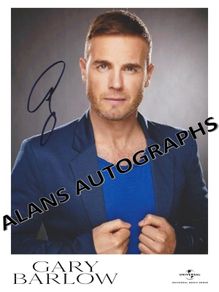 Gary Barlow Autograph