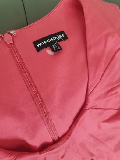 Warehouse pink dress Uk10 new