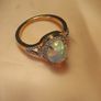 Rare Ethiopian Welo Opal Ring Image 9