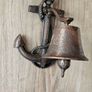 Cast Iron Anchor Bell Rustic Wall Art Decor Image 2