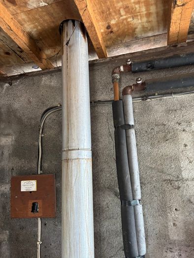 Oil fired Firebird Popular 82 boiler and oil tank for sale