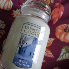 Yankee Candle White Christmas large jar