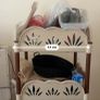 4-Tier Kitchen Trolley Cream & Brown Image 3