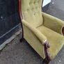 Victorian Mahogany Armchair Image 3