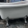 Ex Showroom Niki Bathrooms Free Standing Bath with Silver Claw Feet Image 2