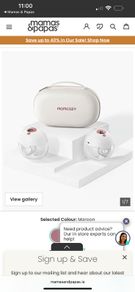 Momcozy Douuble M5 wearable electric breast pump