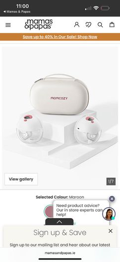 Momcozy Douuble M5 wearable electric breast pump