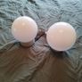 Bathroom globe light 2pce Image 2