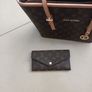 Louis Vitton  (Not Real) Handbag & Matching Purse. Image 3
