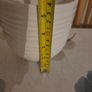 Stylish White Ceramic Plant Pot Image 4