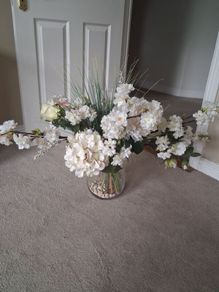 flowers and vase