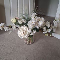 flowers and vase