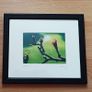 Limited edition signed print "Spring Buds"  & Bathroom metal sign Image 2