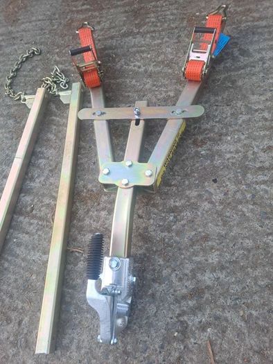 towing a frame