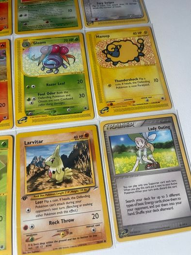 Vintage Pokemon Cards Lot