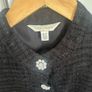 Love and Roses black tweed button mini dress Image 2