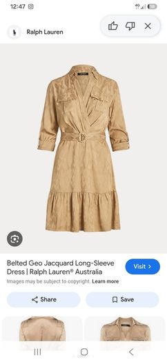 Ralph Lauren dress paid 300