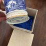 This is a vintage 1977 Coalport Fine Bone China "Father's Day" mug featuring a blue scene of anglers. Image 2