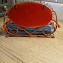 Red Vintage Weight Napkin Holder Image 3