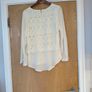 NY Collection 2 Layer Lace Long Sleeved Top.p. Size 114 Image 3