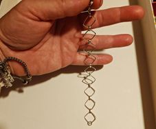 silver bracelet vintage