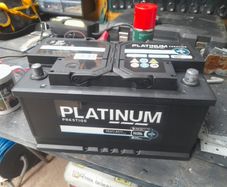 Platinum heavy duty car battery 12v