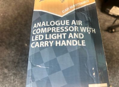 Air compressor with light
