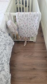 Mamas and Papas bedside cot