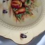 Rare Vintage Aynsley "Orchard Gold"  Cake Plate Image 4