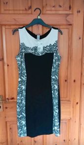 new black & white dress H&M