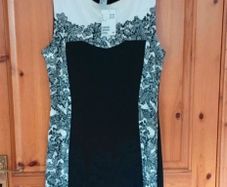 new black & white dress H&M