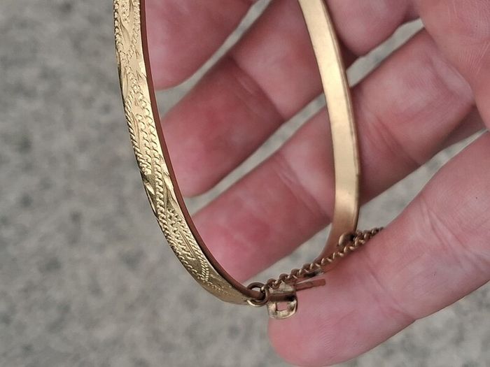 1970's Fine Gold Plated Bracelet