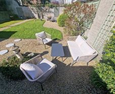 Outdoor seating furniture set