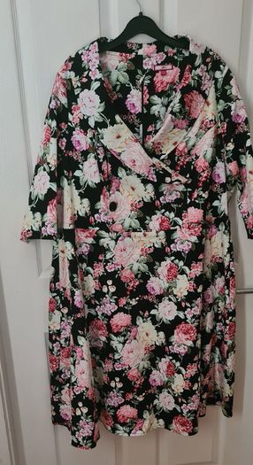 Joe Browns Vintage Floral Dress Size Uk24