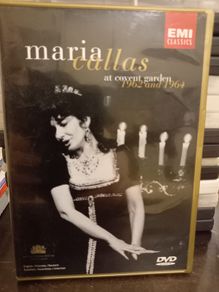 Maria Callas At Covent Garden 1962 And 1964 Live Opera Music Dvd