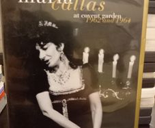 Maria Callas At Covent Garden 1962 And 1964 Live Opera Music Dvd
