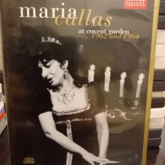Maria Callas At Covent Garden 1962 And 1964 Live Opera Music Dvd
