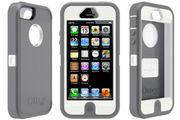 OtterBox Defender iPhone 5/ 5S Case Glacier Gray White