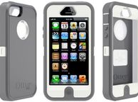 main image for ad OtterBox Defender iPhone 5/ 5S Case Glacier Gray White