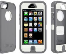 OtterBox Defender iPhone 5/ 5S Case Glacier Gray White