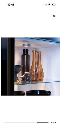 besta ikea glass shelf