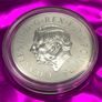 1oz Fine 999 Silver Bullion Lion of Britain 2025. Image 2