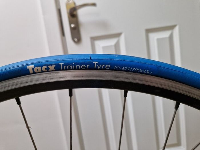 Tacx turbo trainer and wheel