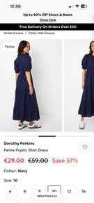 Petite Shirt Dress